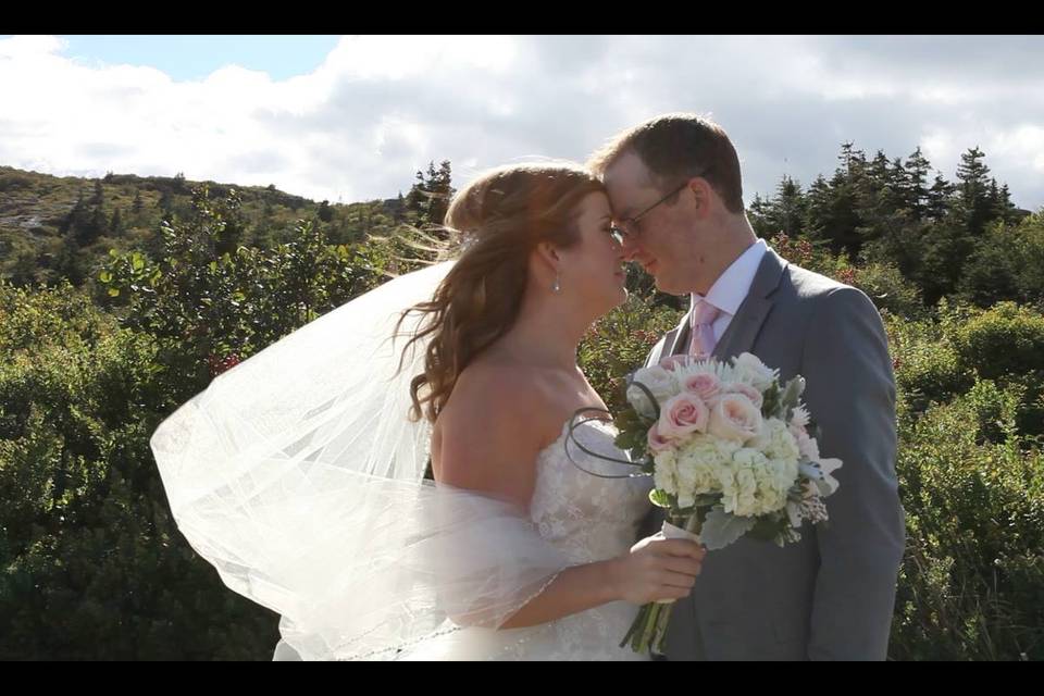 Paradise, Newfoundland and Labrador wedding couple