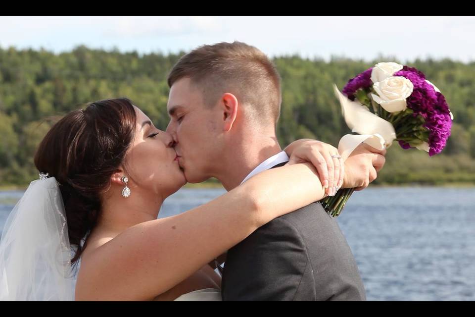 Paradise, Newfoundland and Labrador wedding couple