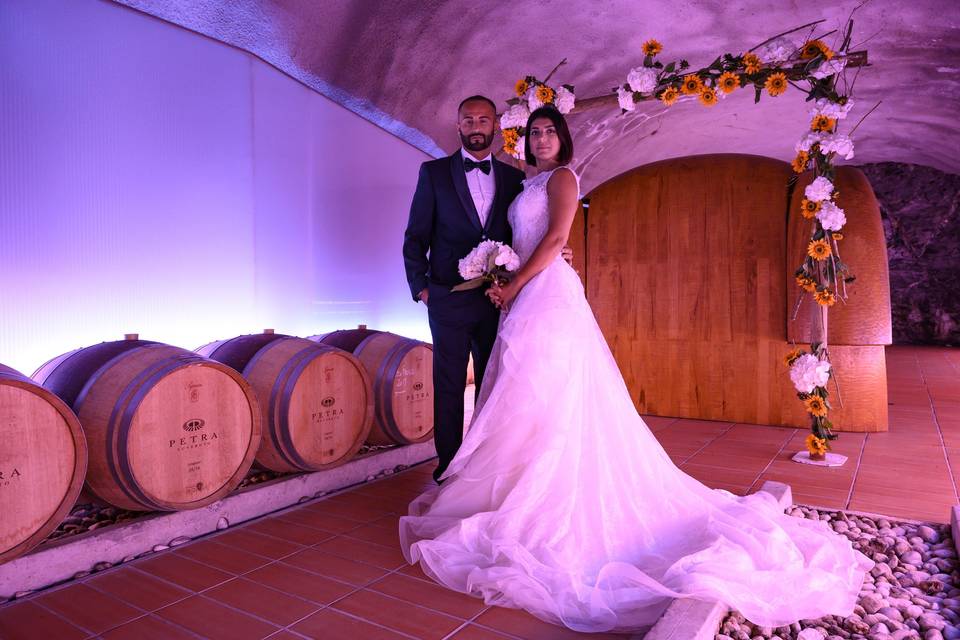 Wine wedding tuscany