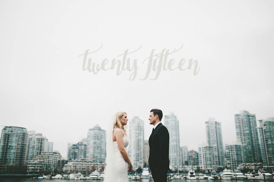 Vancouver bride and groom