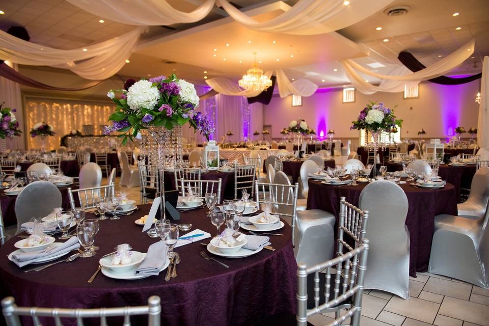 Wedding event decor