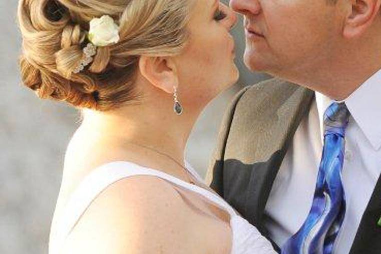 Mature Bride Updo