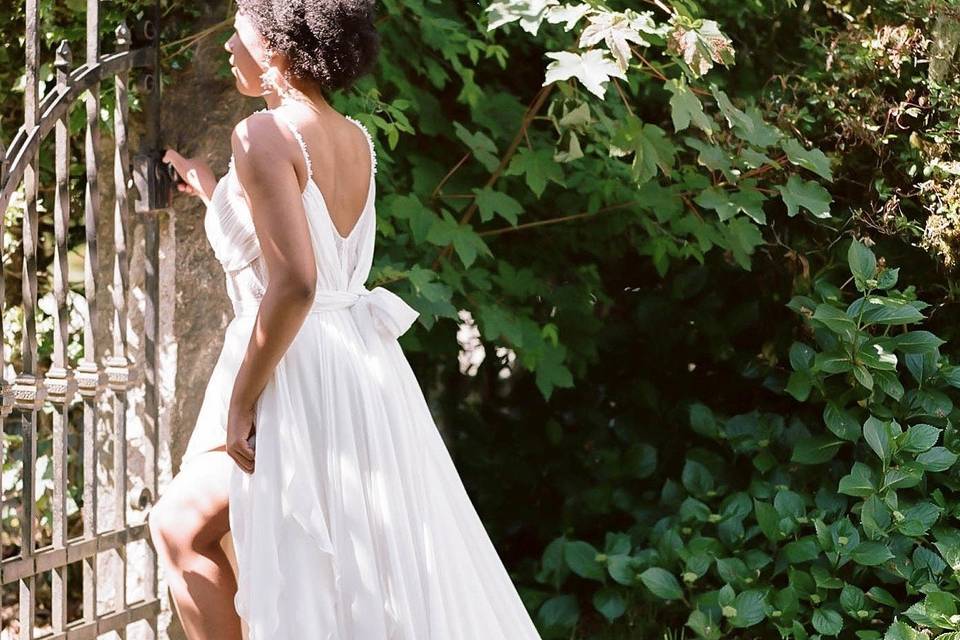 Bride, 4B curls, Editorial