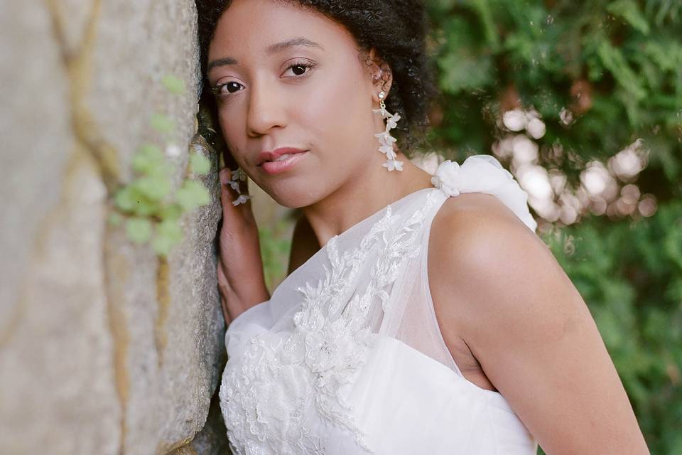 Bride, 4B curls, Editorial