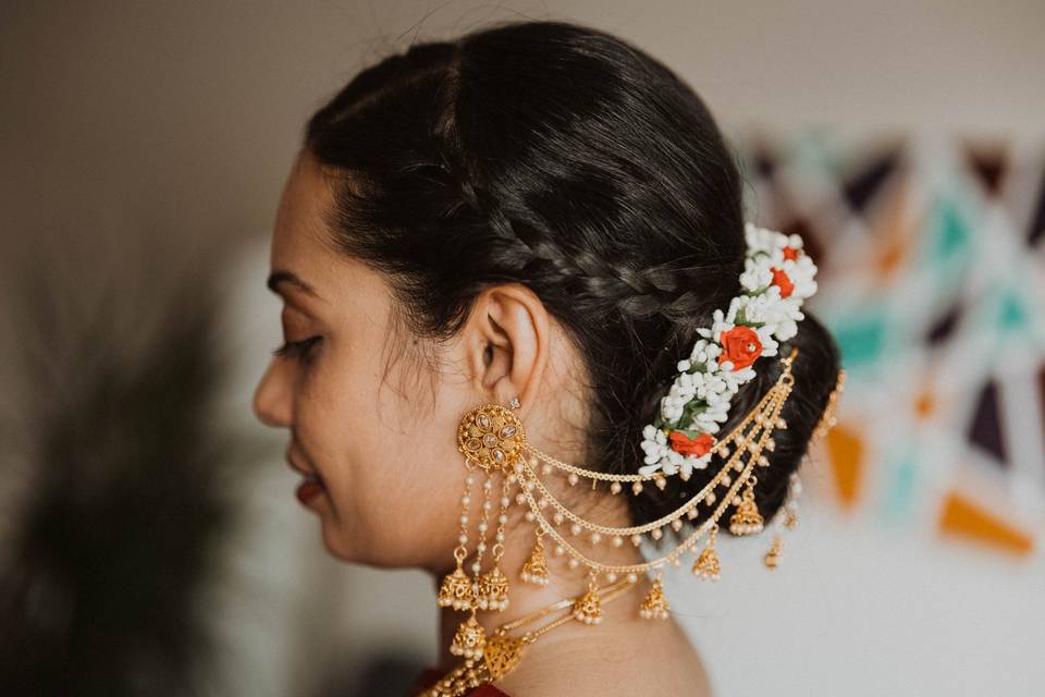 Bridal hair and makeup