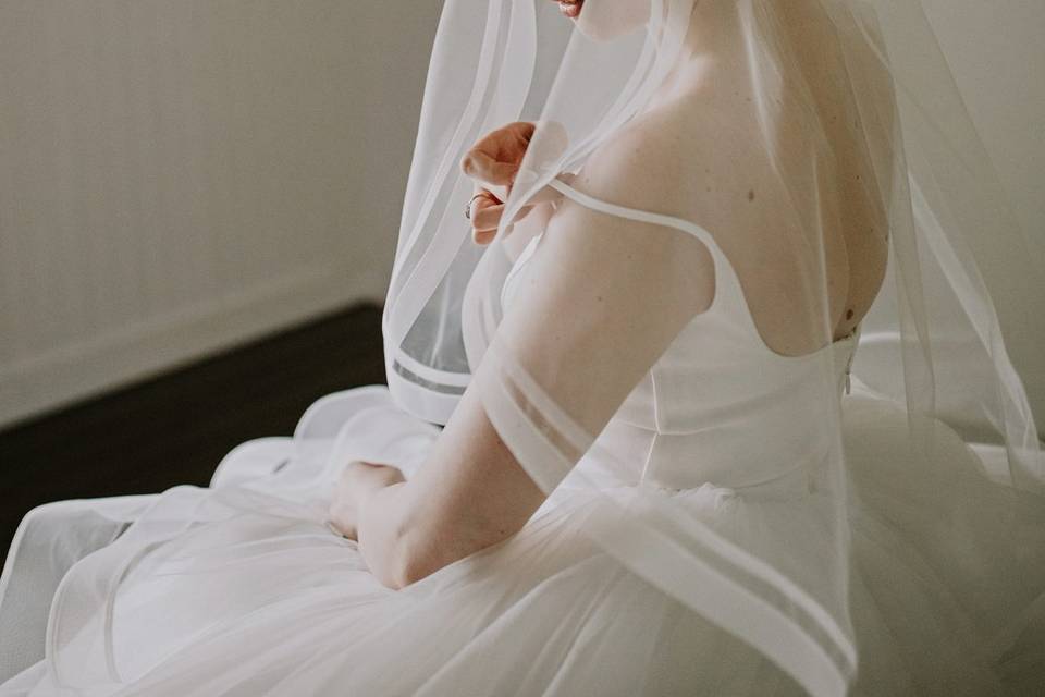 Bridal look by Anastassiya '22