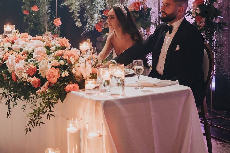 Sweetheart table