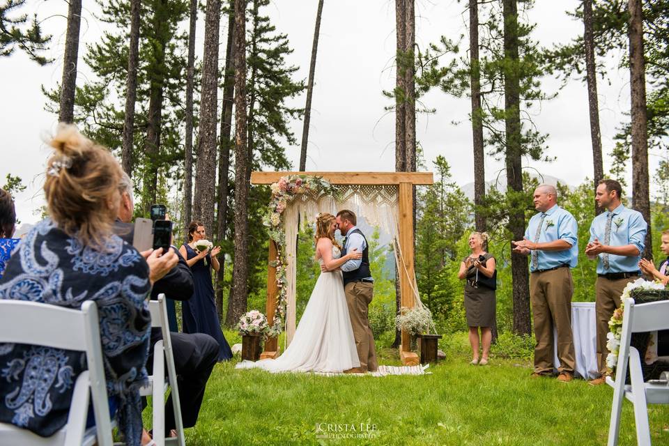 Cornerstone Weddings at the Canmore Nordic Centre