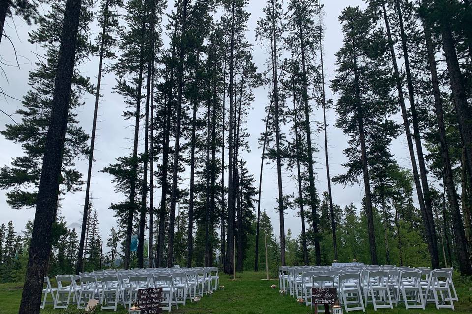 Outdoor Ceremony @ Tree Island