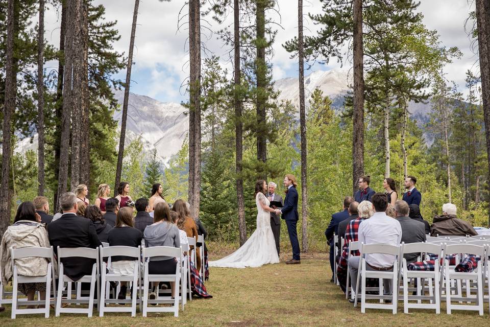 Cornerstone Weddings at the Canmore Nordic Centre