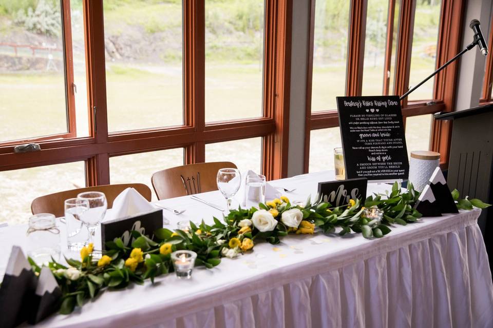 Head Table - Kim Payant