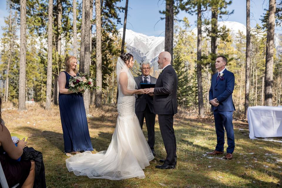 Cornerstone Weddings at the Canmore Nordic Centre