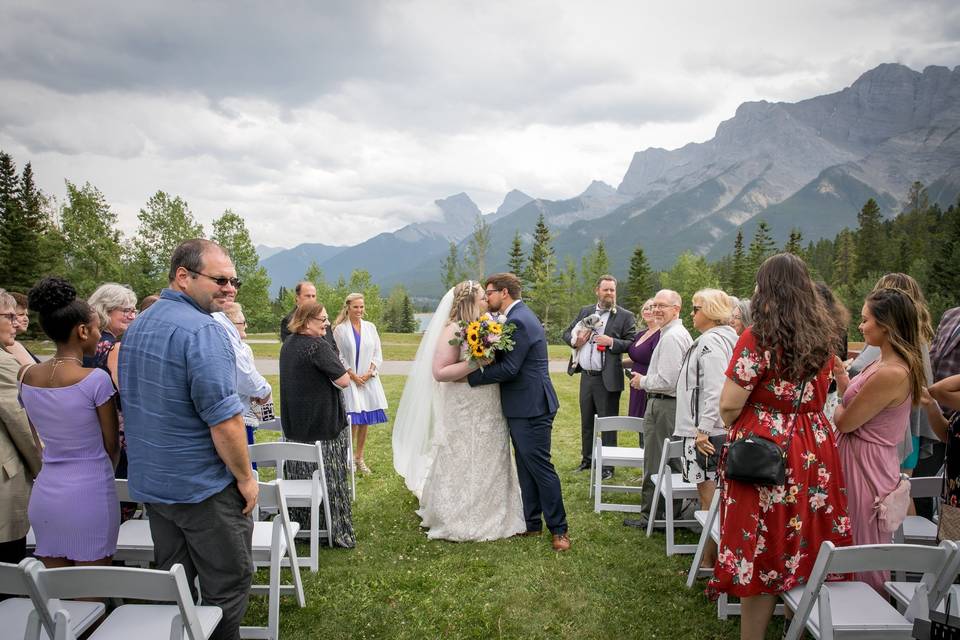 Cornerstone Weddings at the Canmore Nordic Centre