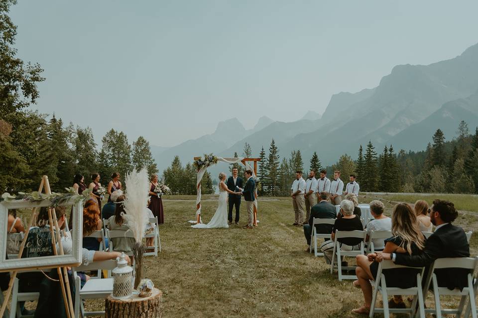 Cornerstone Weddings at the Canmore Nordic Centre