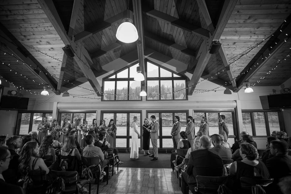 Indoor ceremony - Chinook