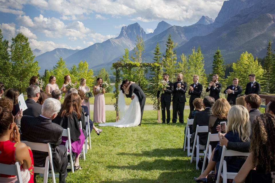 Cornerstone Weddings at the Canmore Nordic Centre