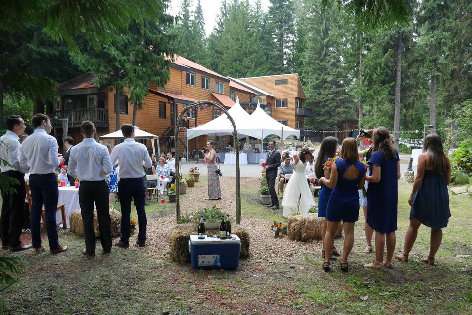 Outdoor ceremony - Front