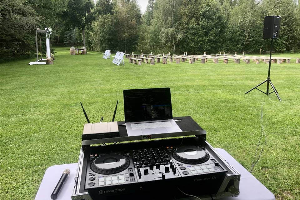 Ceremony Setup!