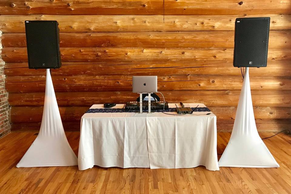 Reception Setup!