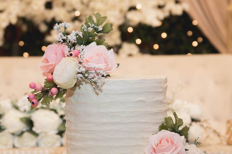 Our showstopper two-tier cake