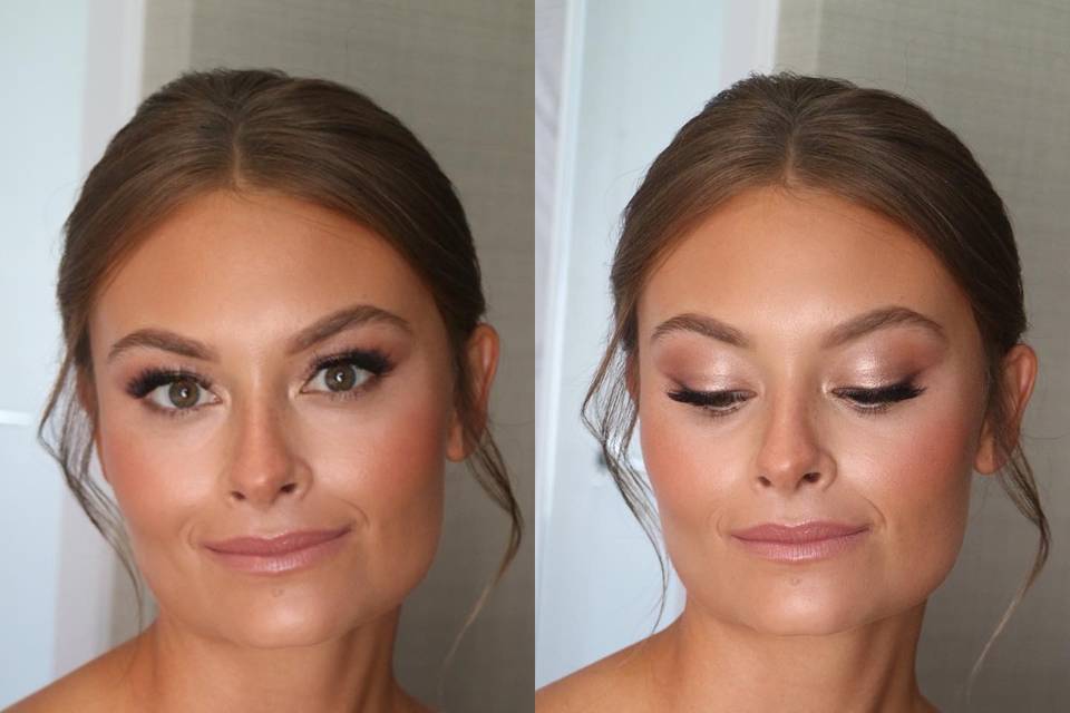 Soft glam bride