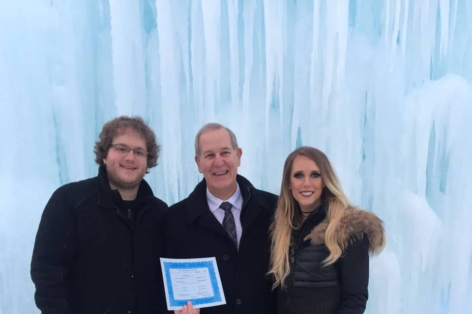 At the Ice Castle