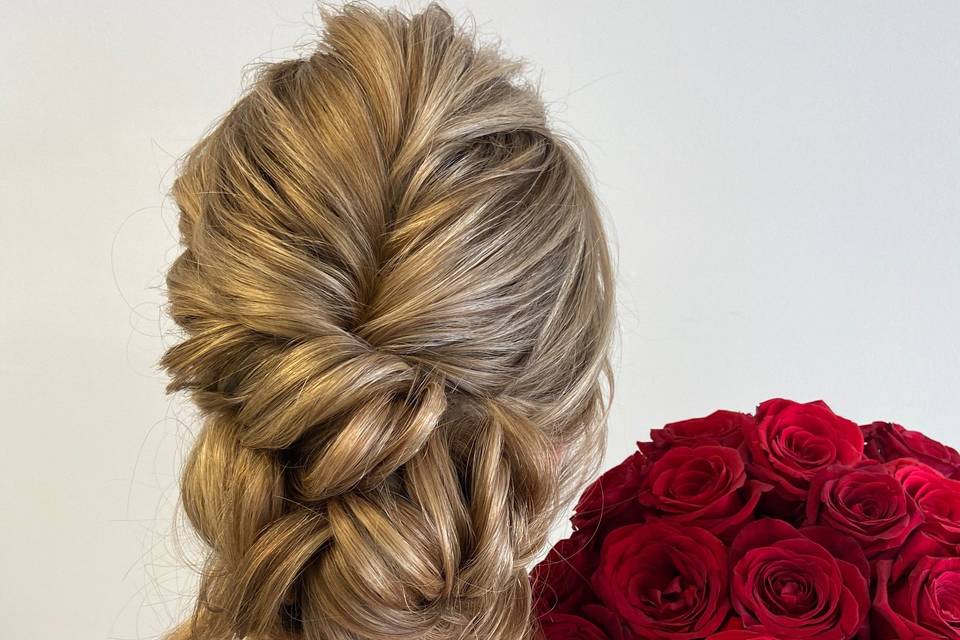 Updo hairstyle