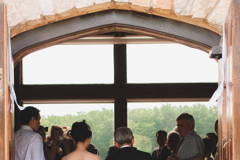 Walking towards I do