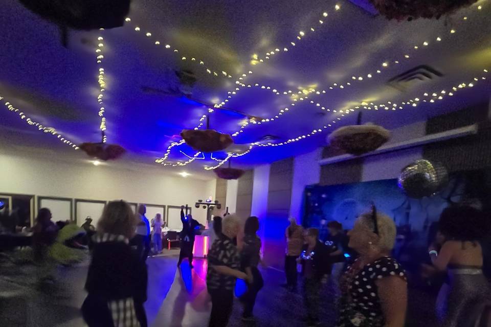 Halloween party for community