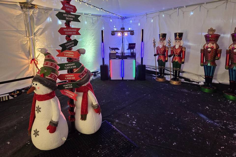 Winter party at Big White