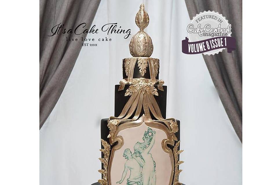 Apollo & Daphne Wedding cake