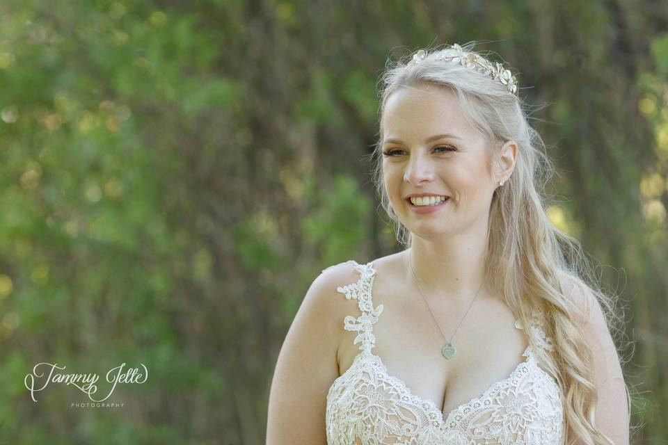 A Beautiful Blonde Bride!