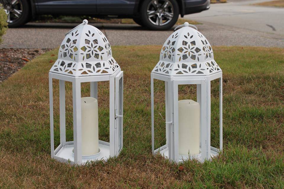 Large Metal Lanterns