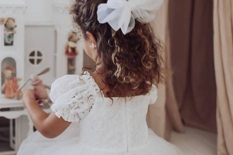 Lace Flower Girl Dress