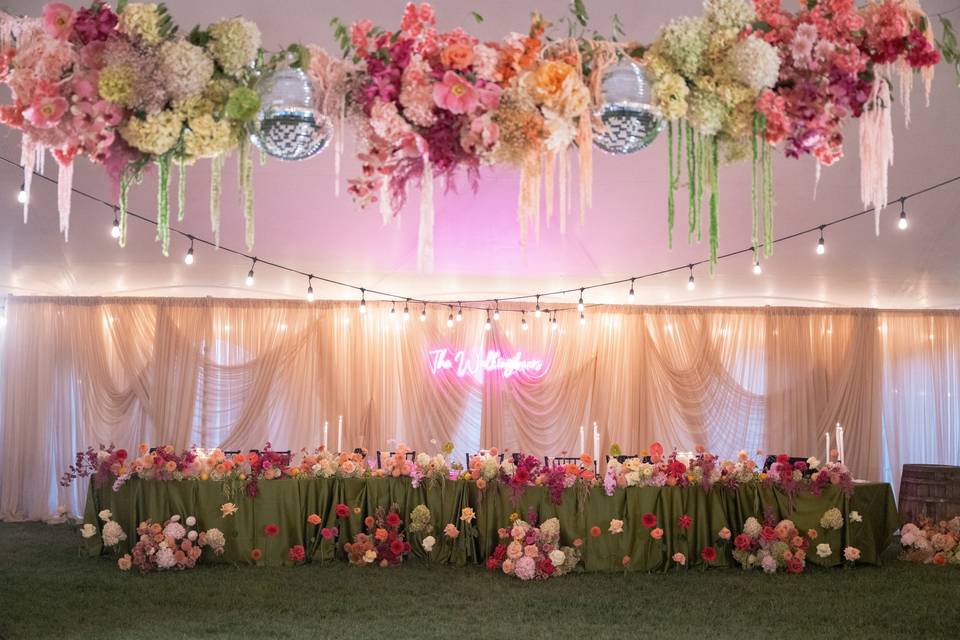 The wedding table