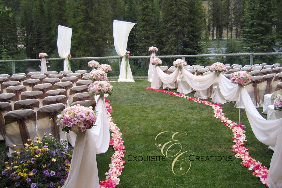 Outdoor ceremony