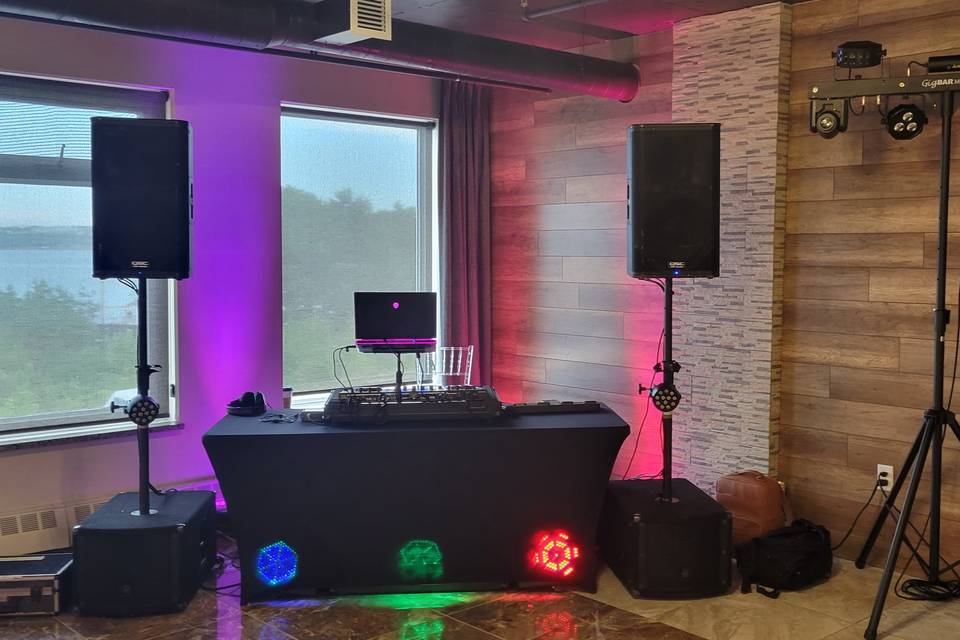 Wedding DJ Booth