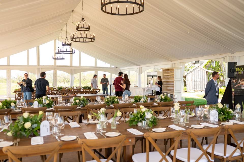 Inside the Tent