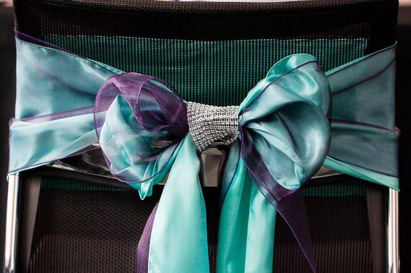 Tiffany Blue/Purple Wedding