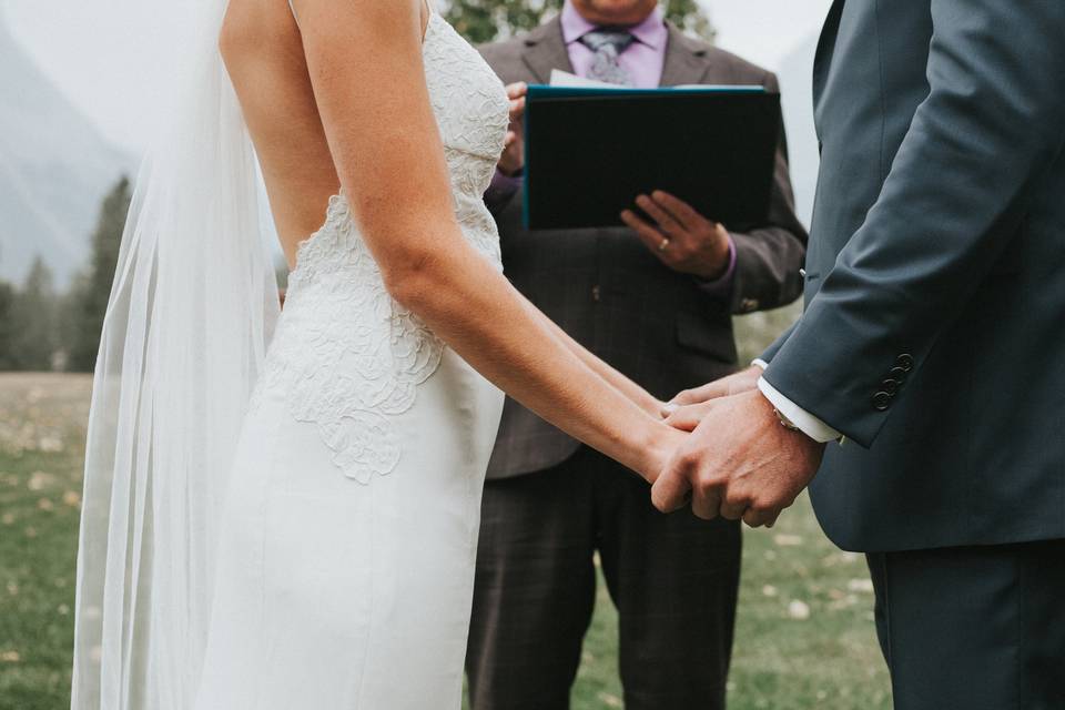 Canmore Wedding Ceremony