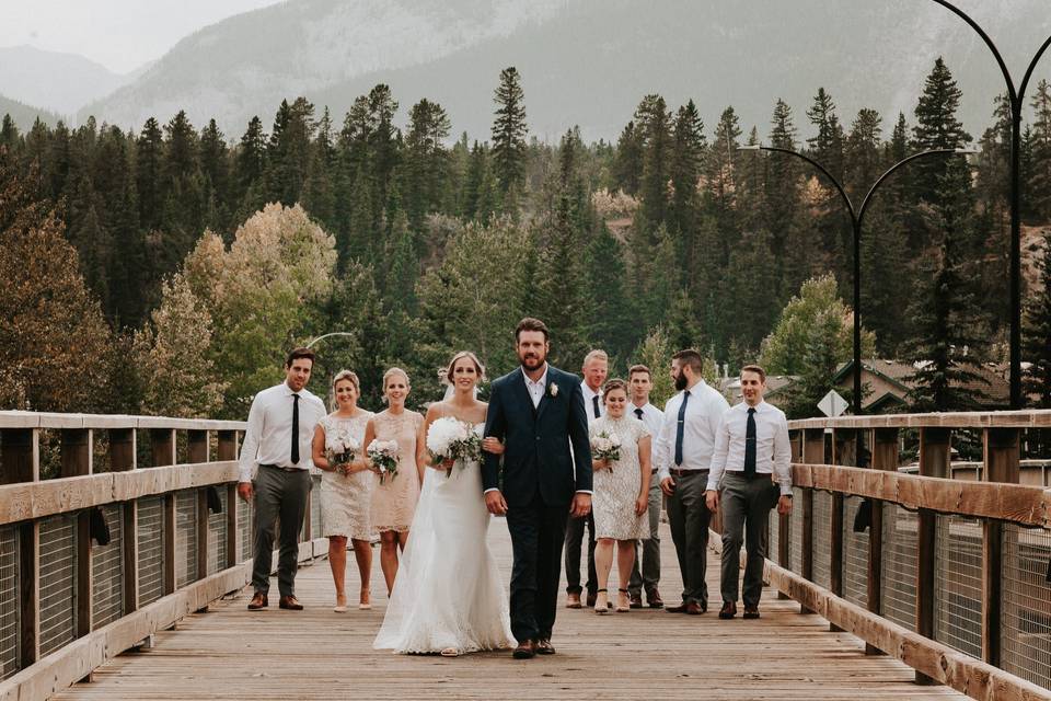 Canmore Bridal Party