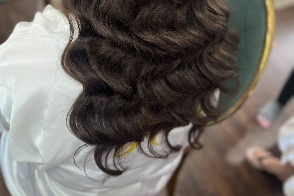 Bridal Hollywood Waves