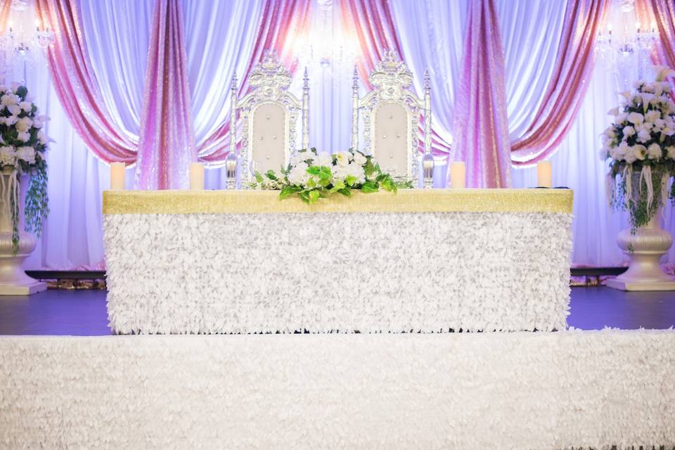 Head table