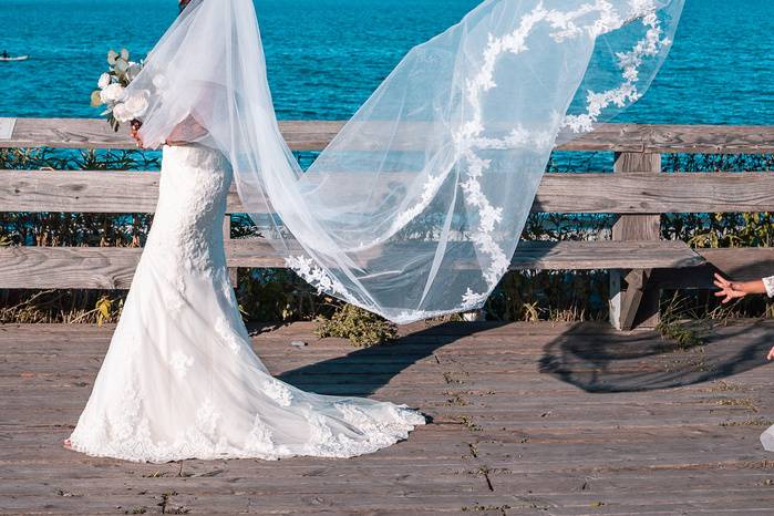Beach Wedding Photograph
