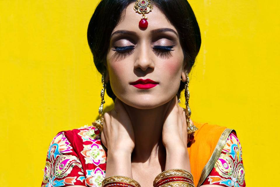 Sikh Bride Portrait