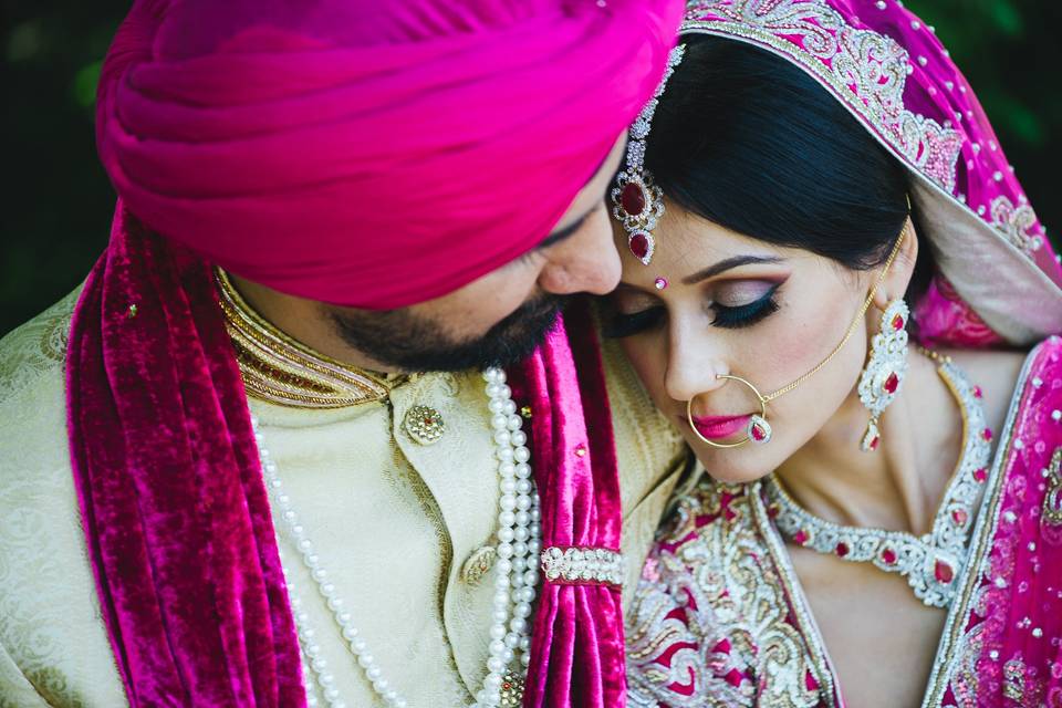 Sikh Bride and Groom