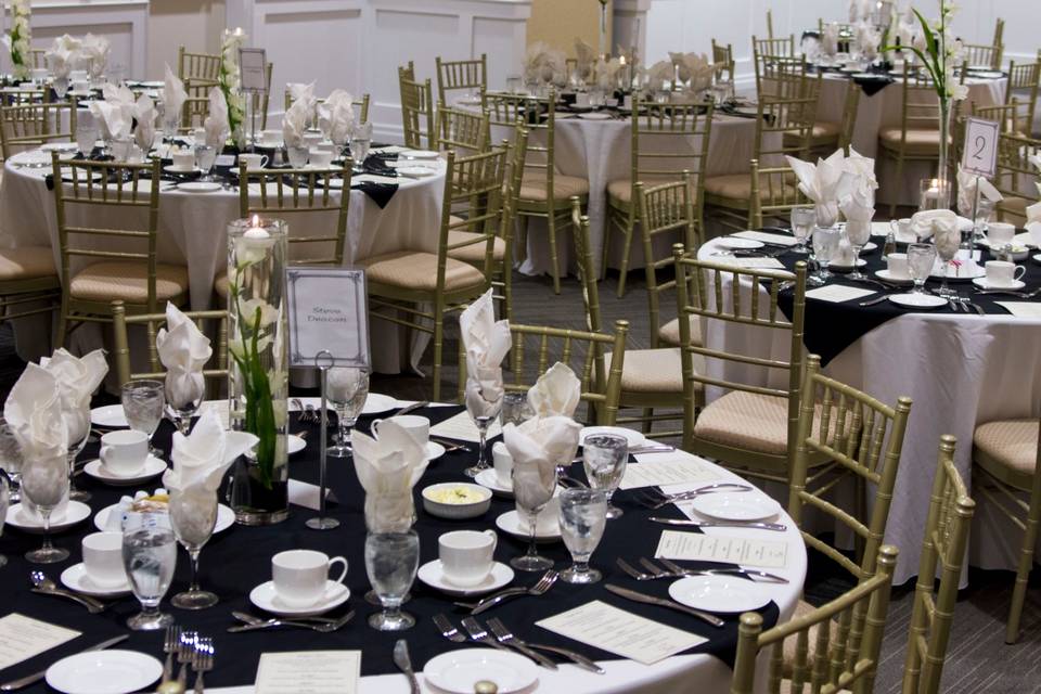 Reception layout