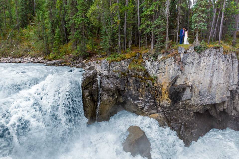 Jasper wedding photography