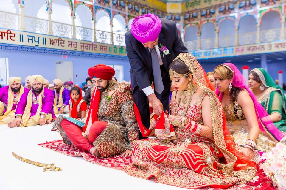 Sikh Wedding Nanaksar Gurdwara