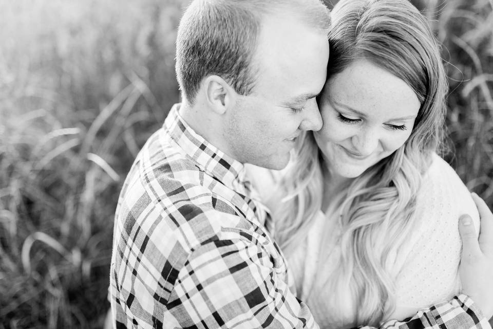 Edmonton engagement photograph